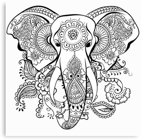 Elephant maori style africa â millions of unique designs by dependent artists fiâ elephant colorg page mandala colorg pages animal colorg pages