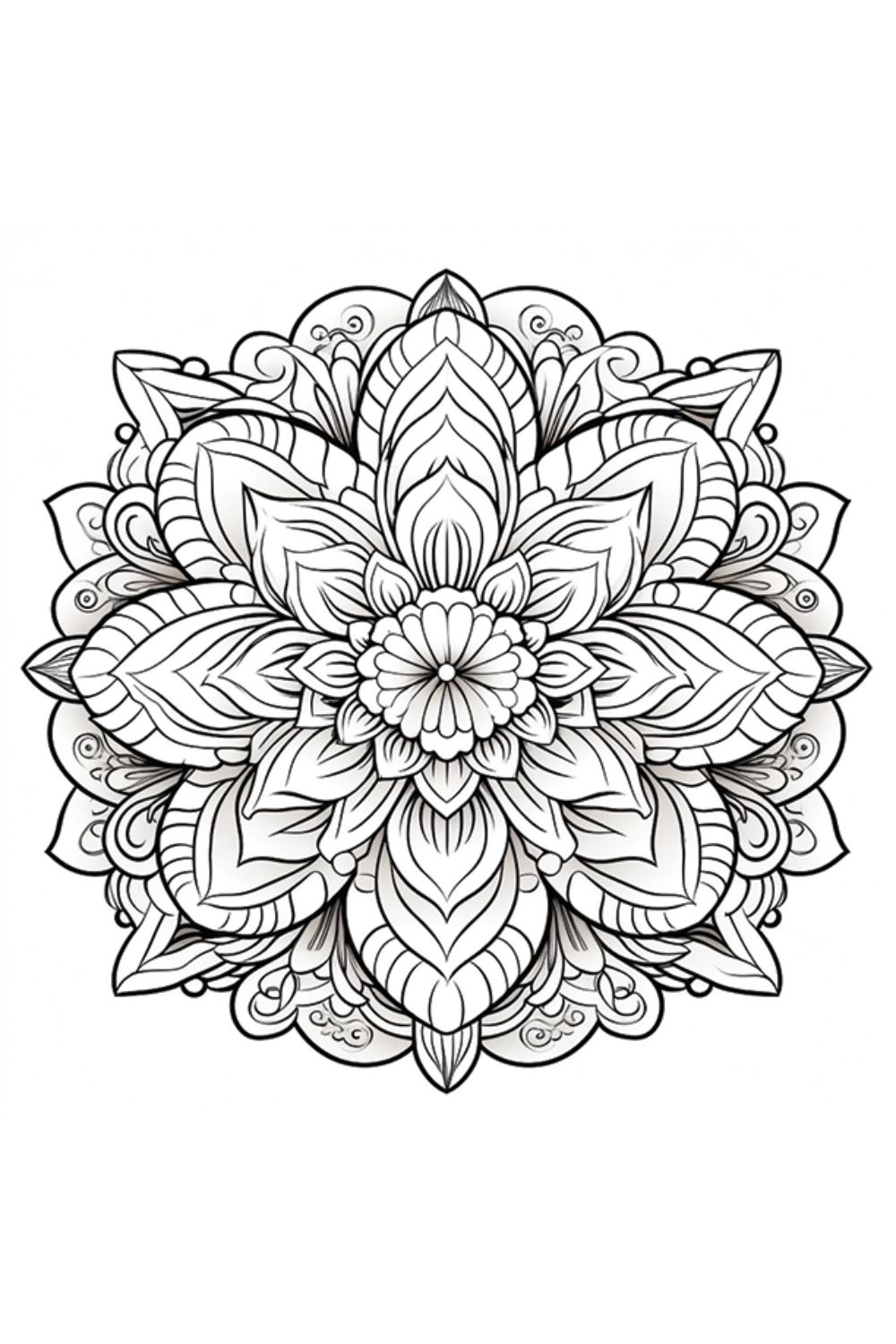 Mandala coloring pages