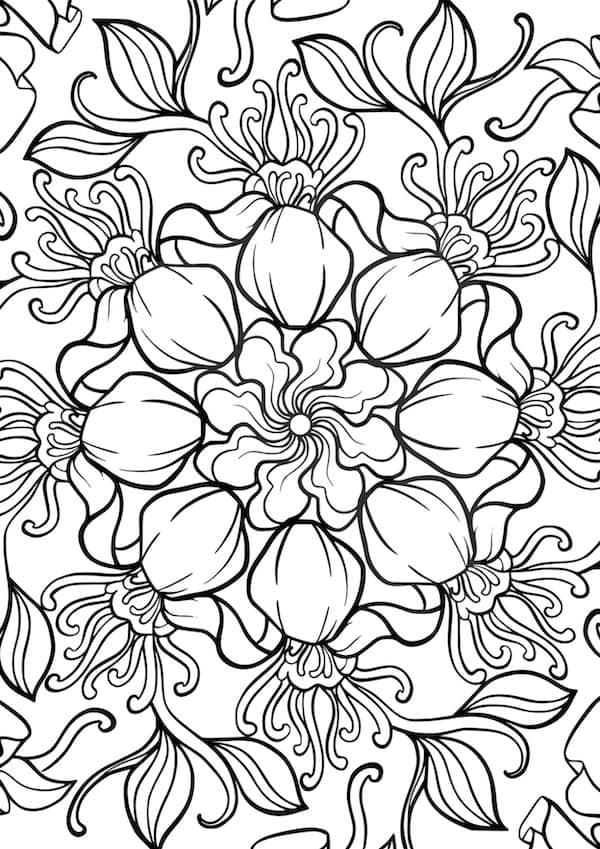 Mesmerizing mandala coloring pages for kids and adults