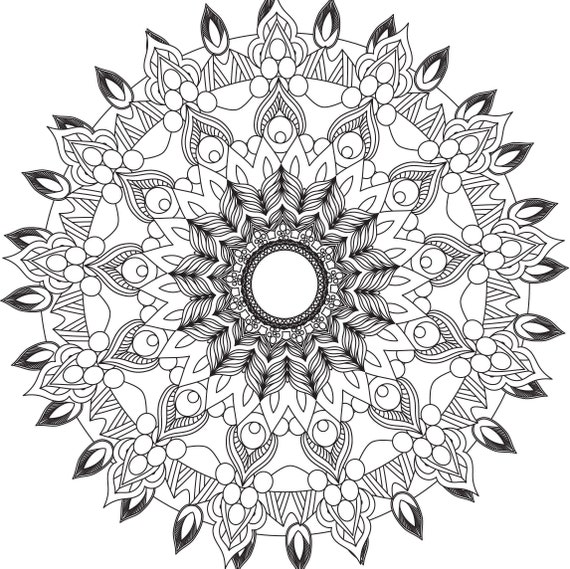 Mandala coloring pages adult coloring sheet printable coloring page grown up coloring printable art color anti