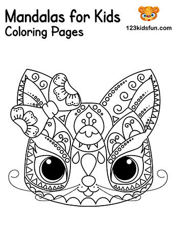 Free printable mandalas for kids