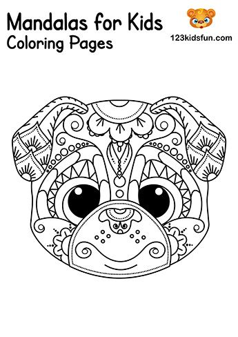 Free printable mandalas for kids