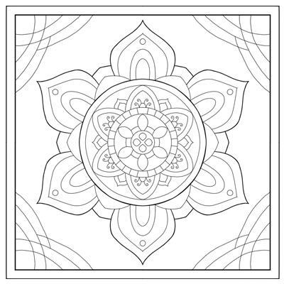Easy coloring pages