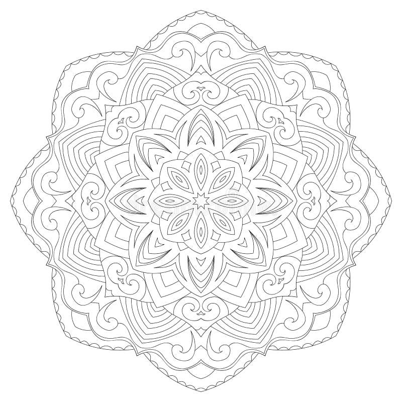 Mandala kids coloring stock illustrations â mandala kids coloring stock illustrations vectors clipart
