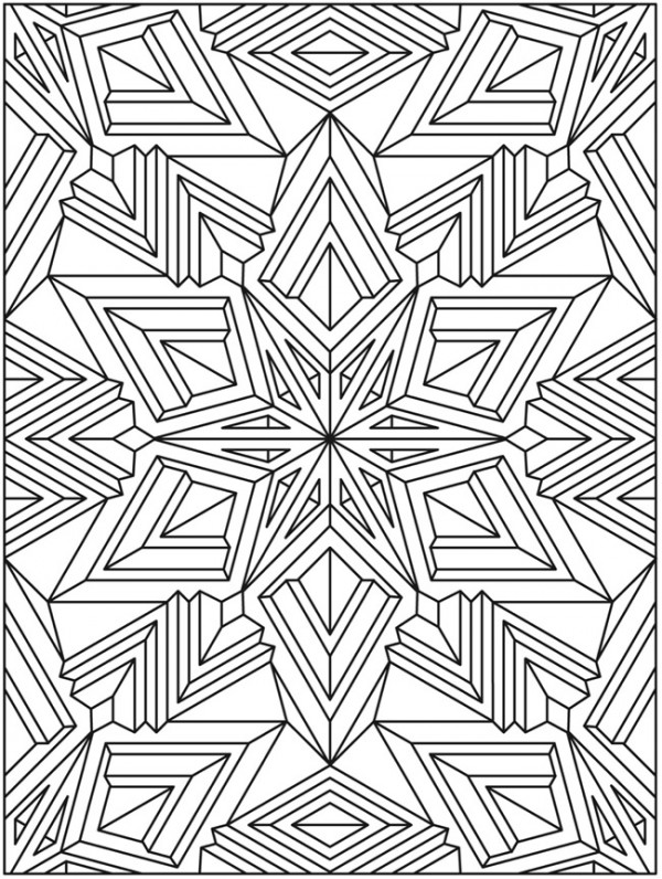 Freebie mandala snowflake coloring page â