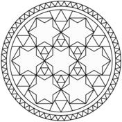 Geometric mandalas coloring pages free coloring pages