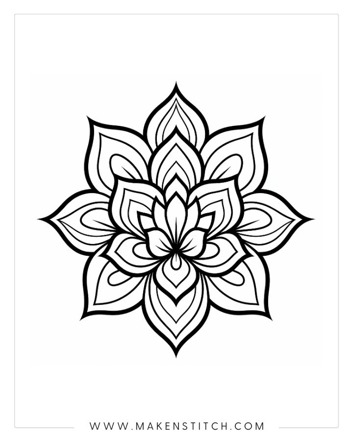 Free mandala coloring pages for kids and adults