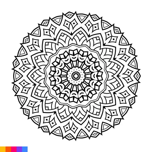 Mosaic coloring pages vector images