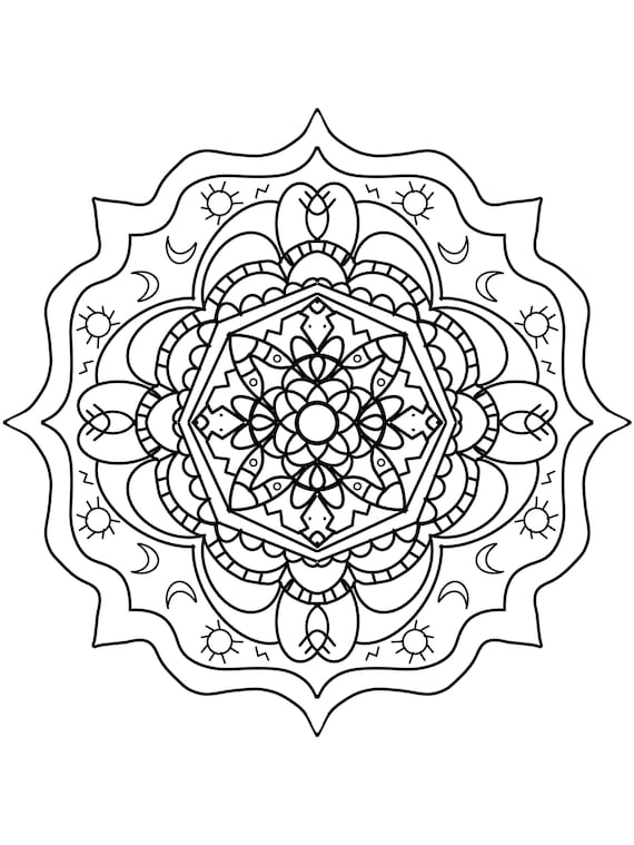 Mandala coloring pages coloring mandala adult coloring pages mandala printable adult coloring pdf printable mandala