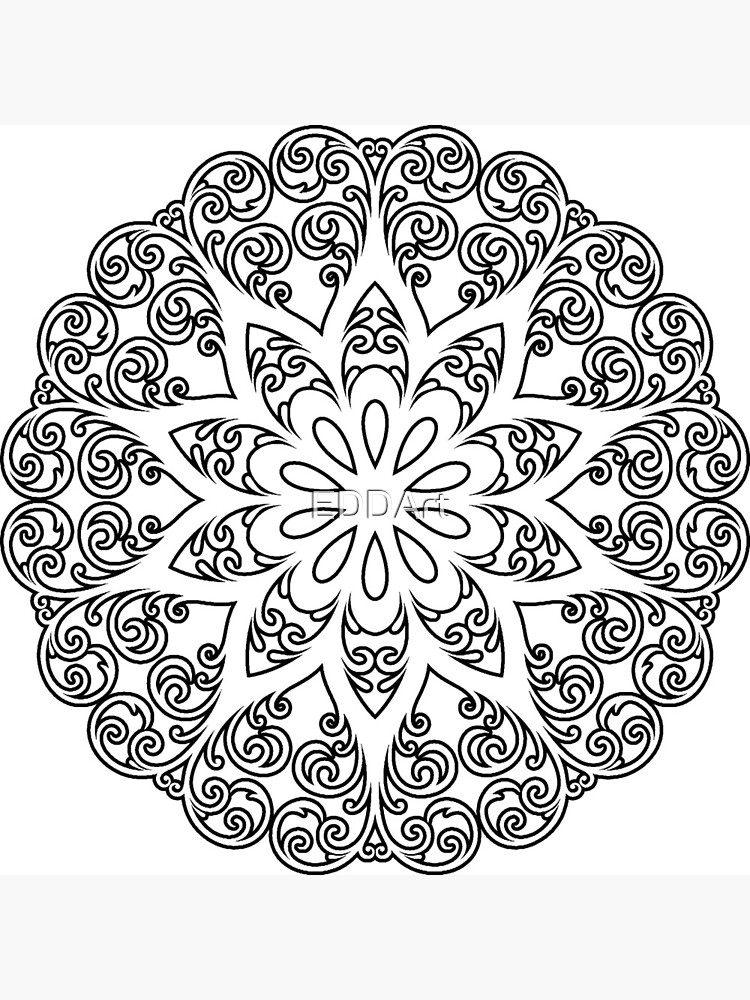Color your own mandala