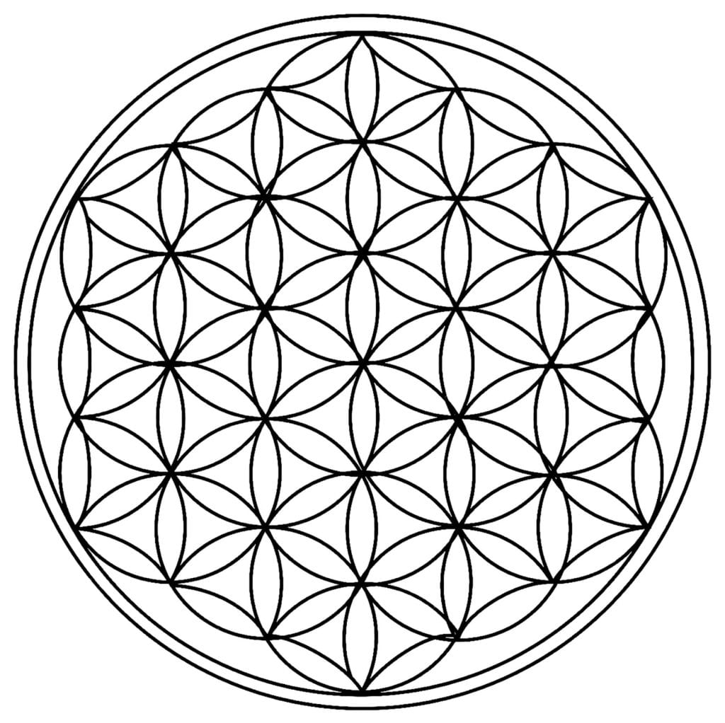 Mandala coloring pages for adults kids