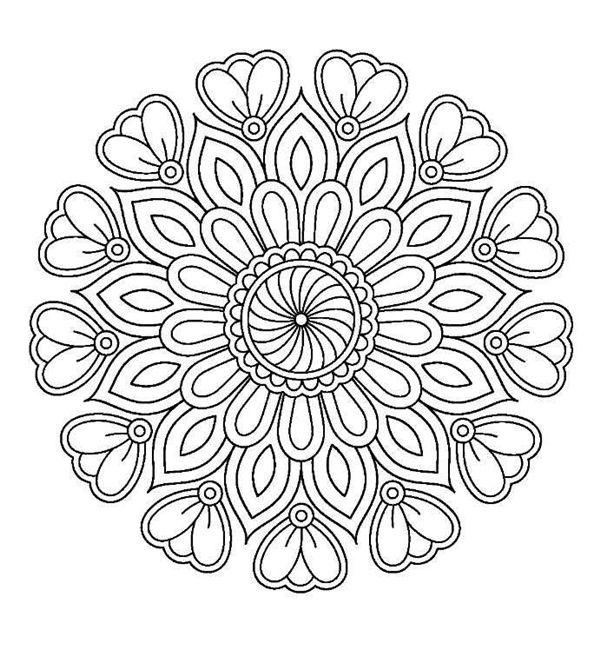 Free printable coloring pages to download â buzz free printable coloring pages mandala coloring pages colouring printables