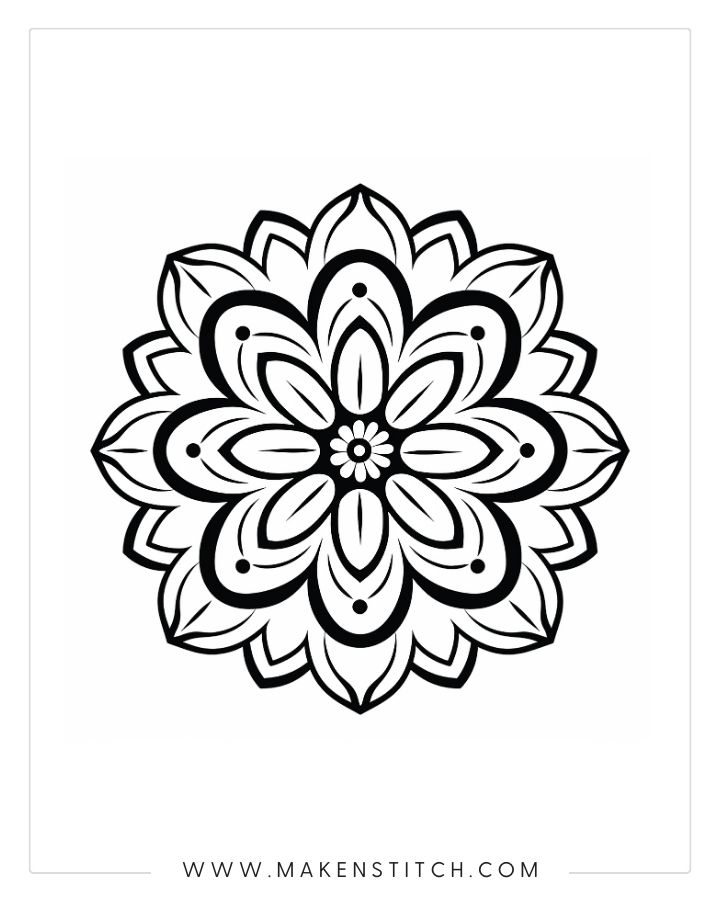 Free mandala coloring pages for kids and adults