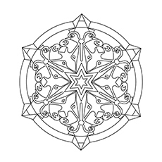 Top snowflake coloring pages for your little ones
