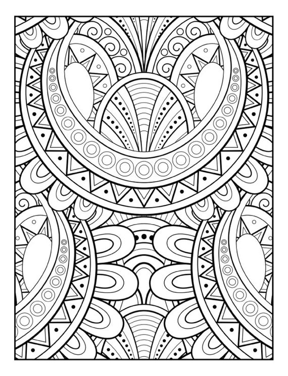Stunning patterns adult coloring book stress relieving mandala style patterns mandala coloring pages