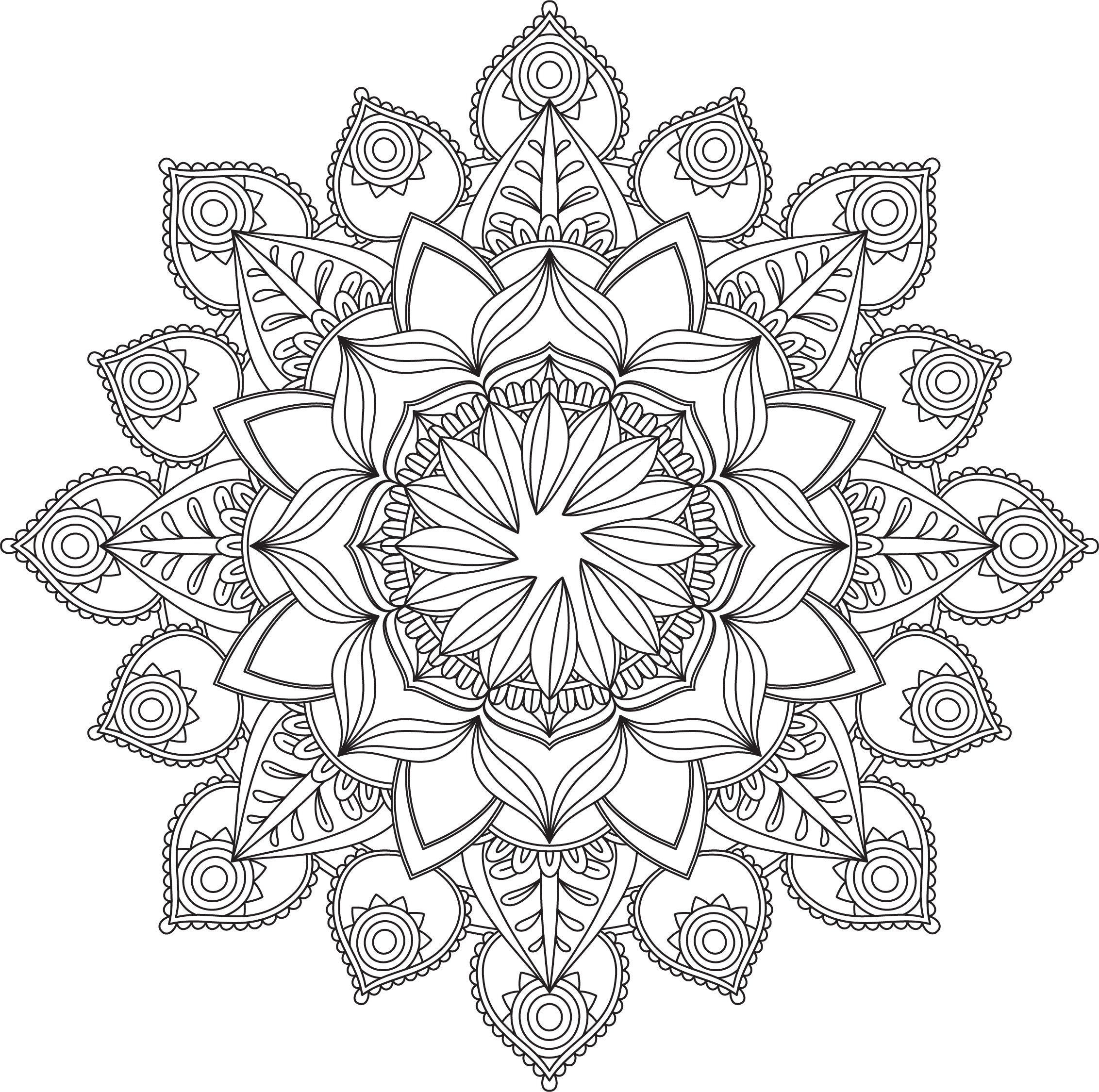 Printables by yeldaeh on x mandala coloring pages adult coloring sheet printable coloring page grown up coloring printable art color anti
