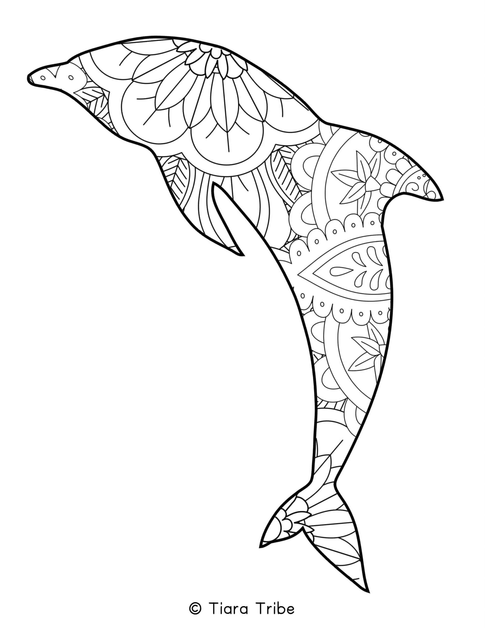 Best free animal mandala coloring pages pdfs to download