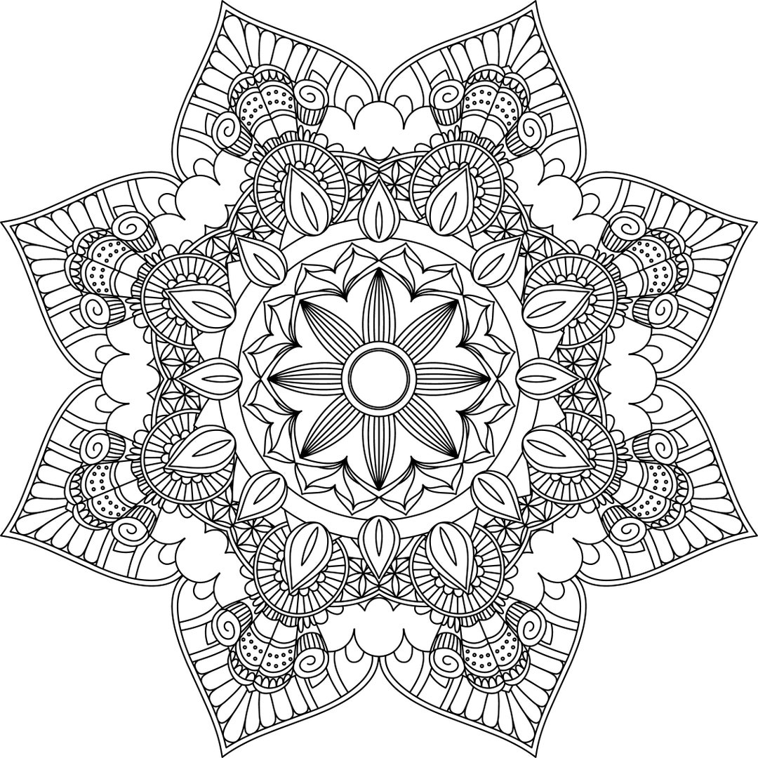 Mandala coloring pages adult coloring sheet printable coloring page grown up coloring printable art color anti