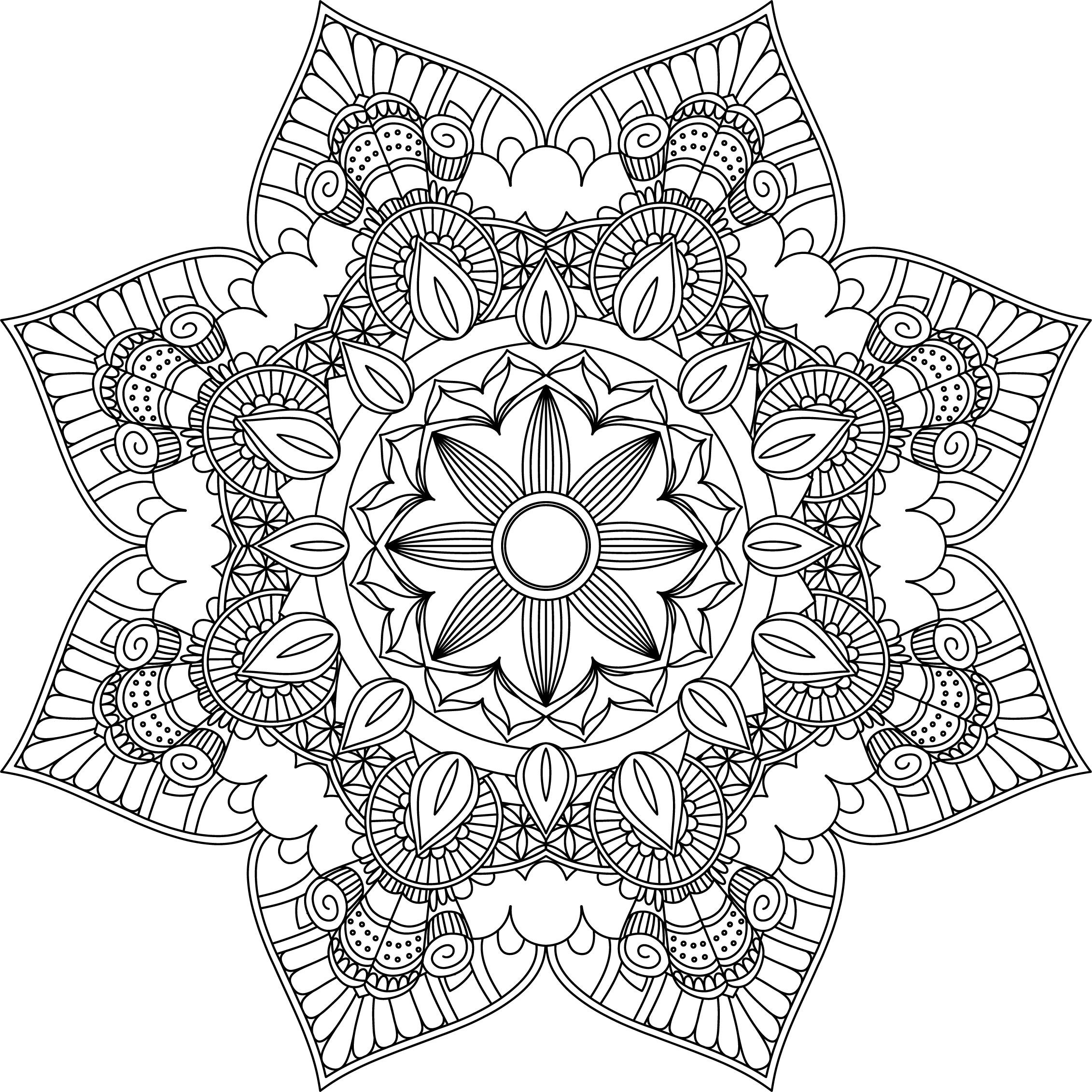 Mandala coloring pages adult coloring sheet printable coloring page grown up coloring printable art color anti