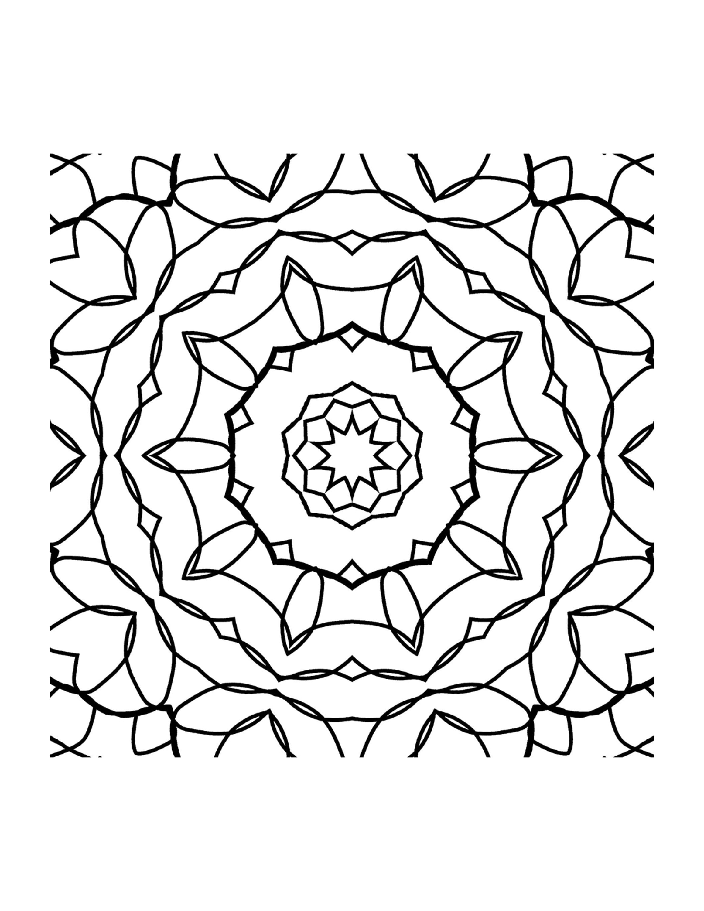 Coloring page book adult books