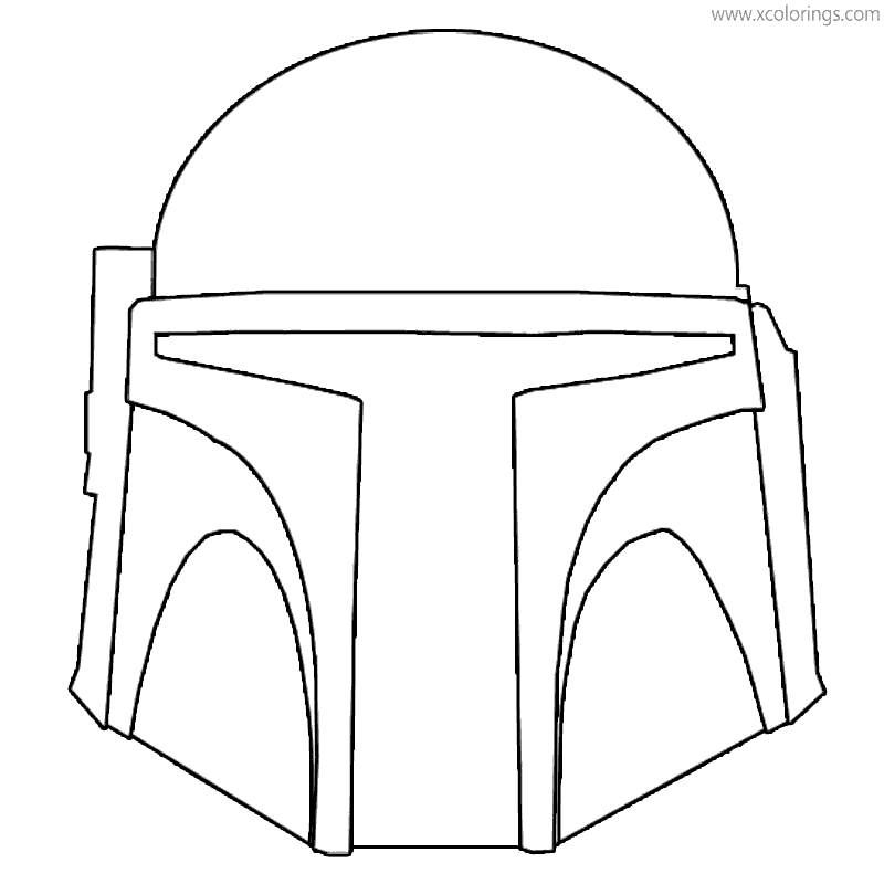 Boba fett helmet coloring pages boba fett helmet boba fett boba