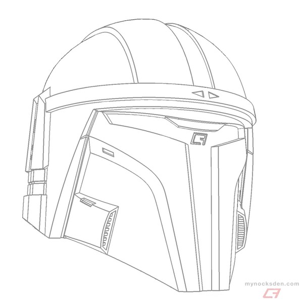 Mando âreconâ diy helmet kit mhas mynocks den