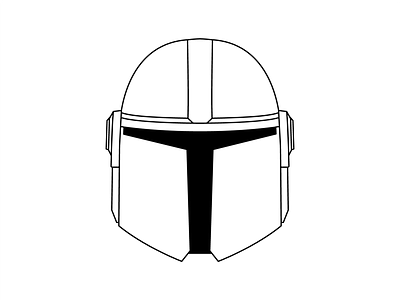 Mandalorian helmet by kara siegert on