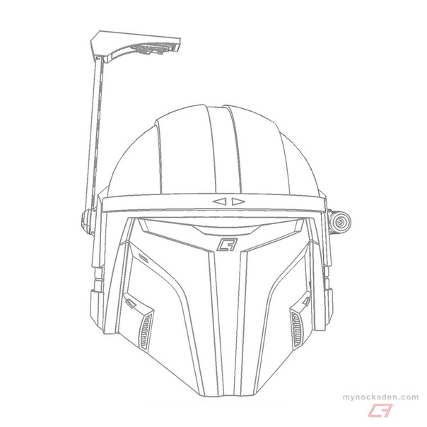 Mando âreconâ diy helmet kit mhas mynocks den
