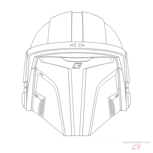 Mando âreconâ diy helmet kit mhas mynocks den
