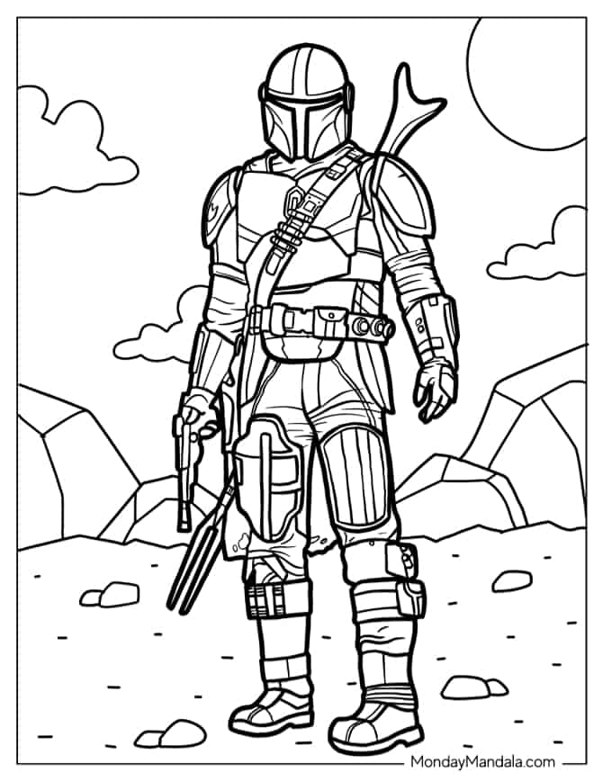 Star wars coloring pages free pdf printables