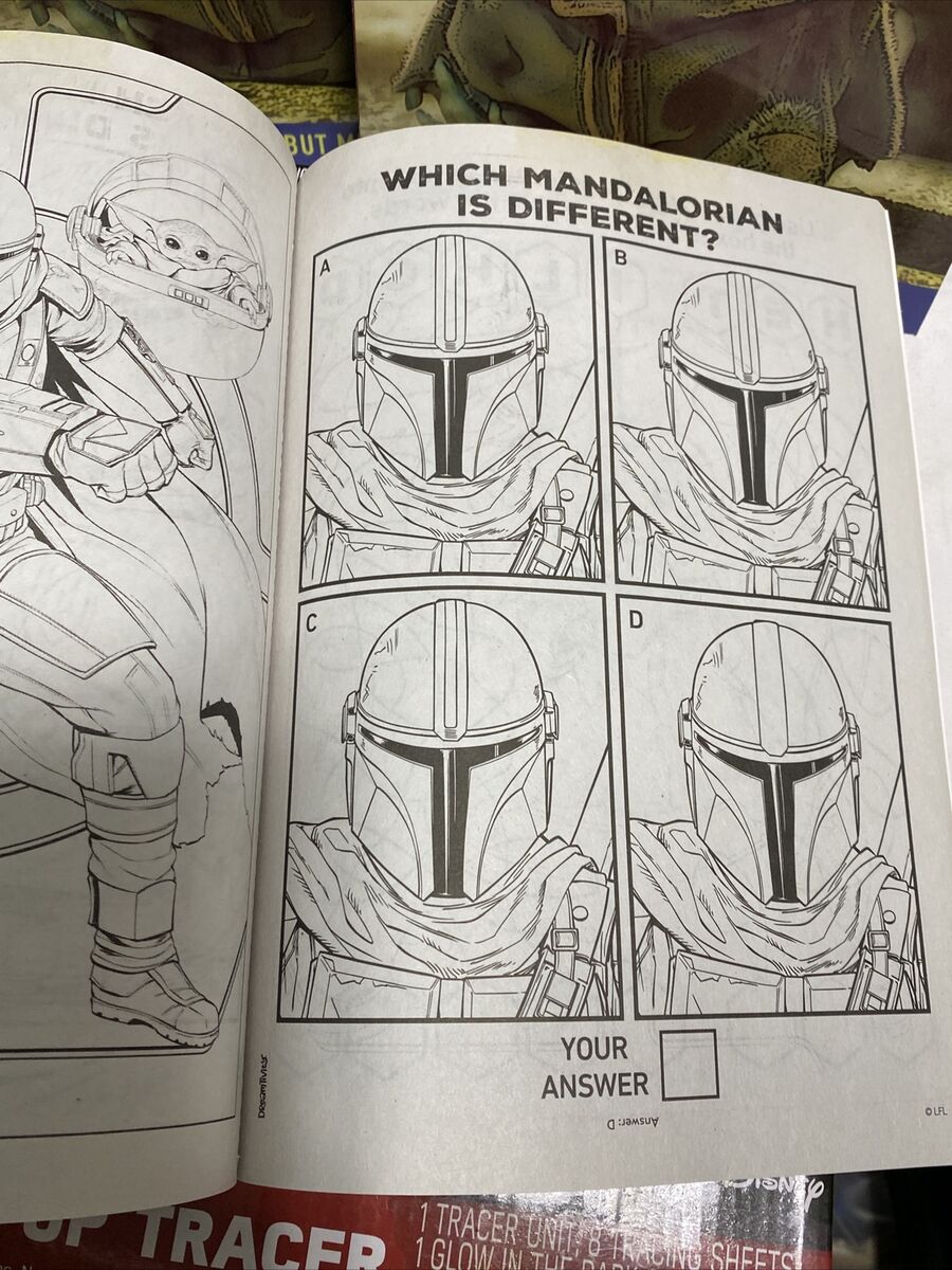 Star wars light up tracer star wars âthe mandalorianâ coloring pages