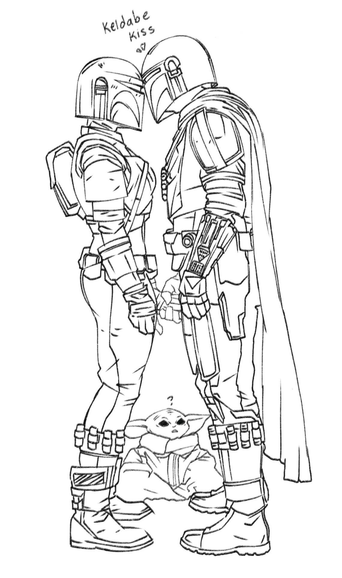 Star wars keeps me alive mando would be the type to give his cyarika a