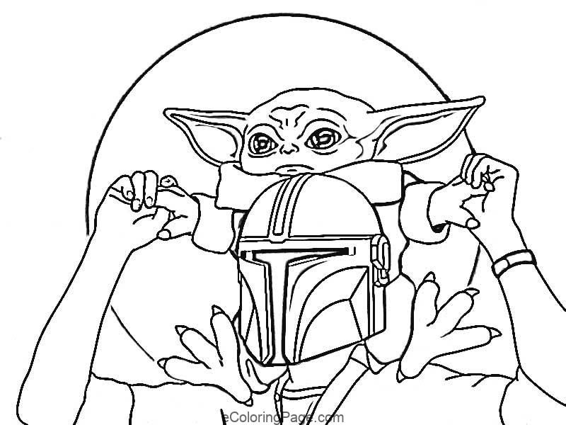 Baby yoda coloring page printable star wars coloring sheet coloring pages star wars drawings