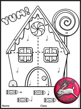 Christmas music activity color