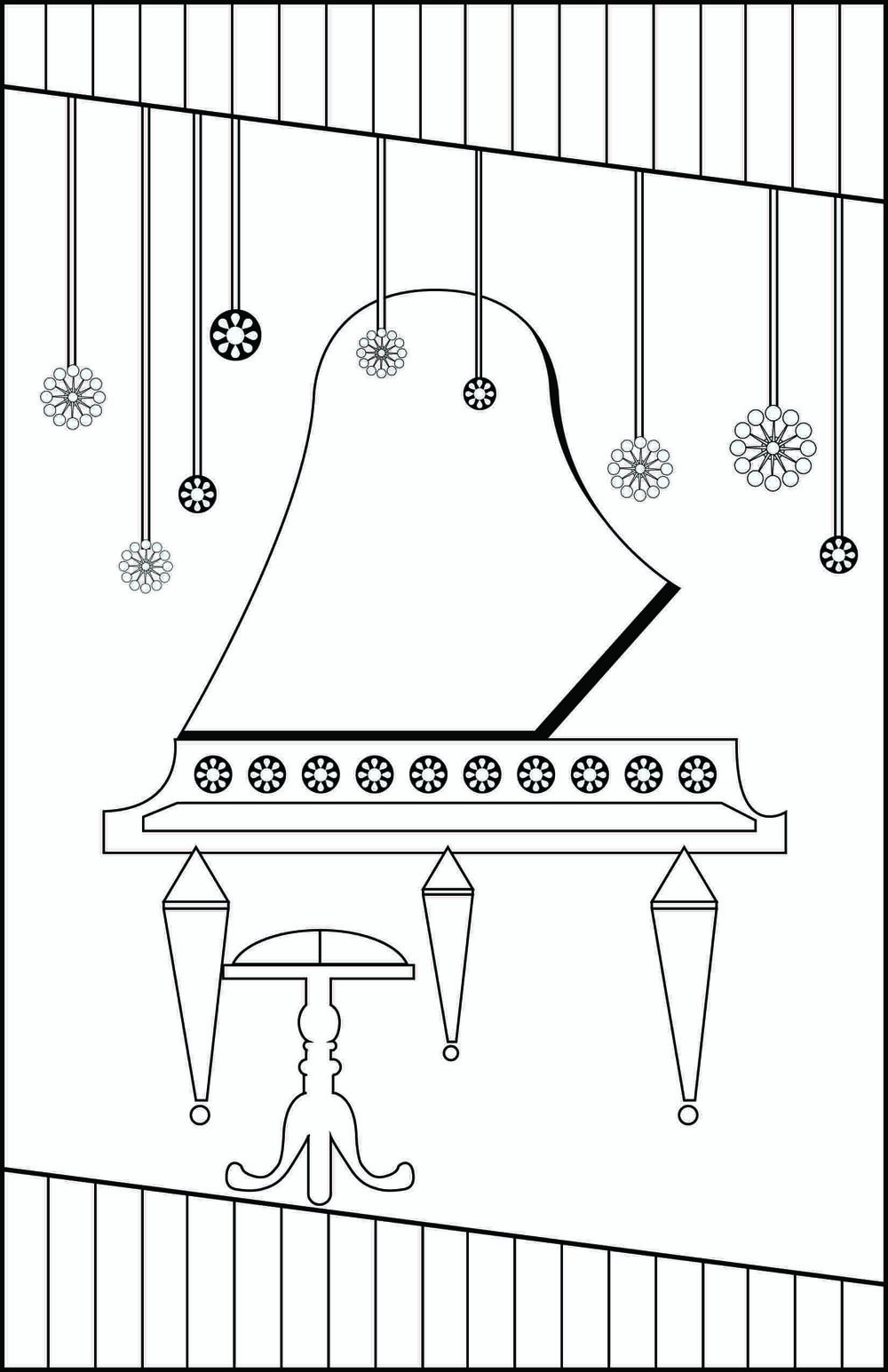 Color of music coloring page â leila viss pk