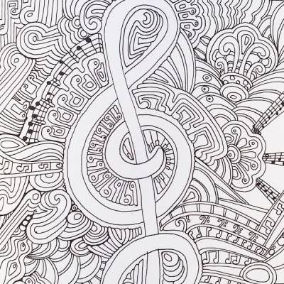 Imagem relacionada music coloring zen colors music coloring sheets