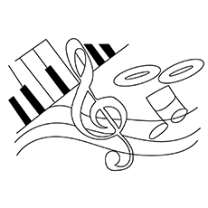 Top free printable music notes coloring pages online