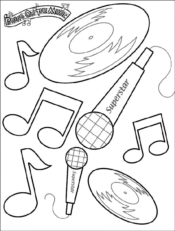 Bring on the music on crayola music coloring sheets free coloring pages music coloring
