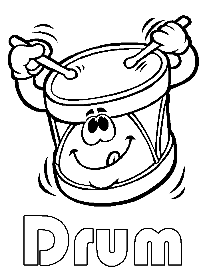 Free music coloring pages sheets for kids