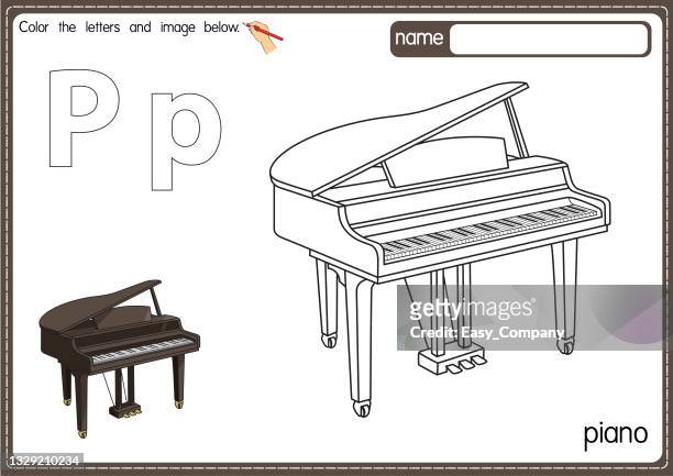 Music coloring pages stock photos high