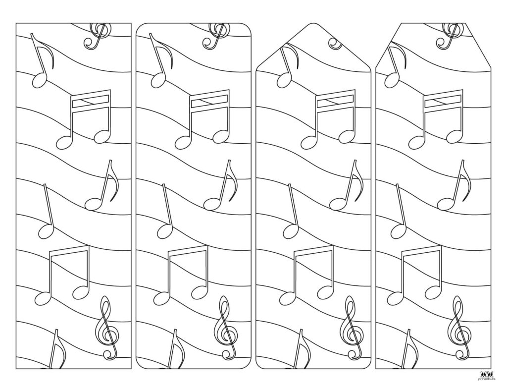 Printable bookmarks