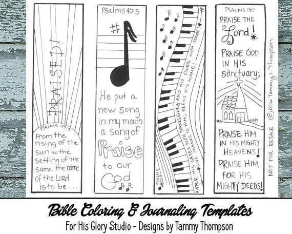 Praise worship bible journaling black and white pdf
