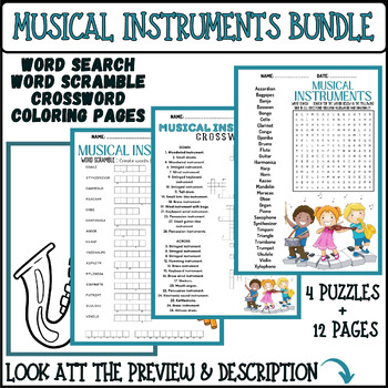 Musical instruments bundle