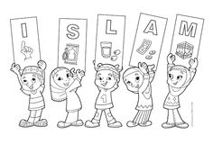 Islamic coloring ideas islam for kids muslim kids muslim kids activities