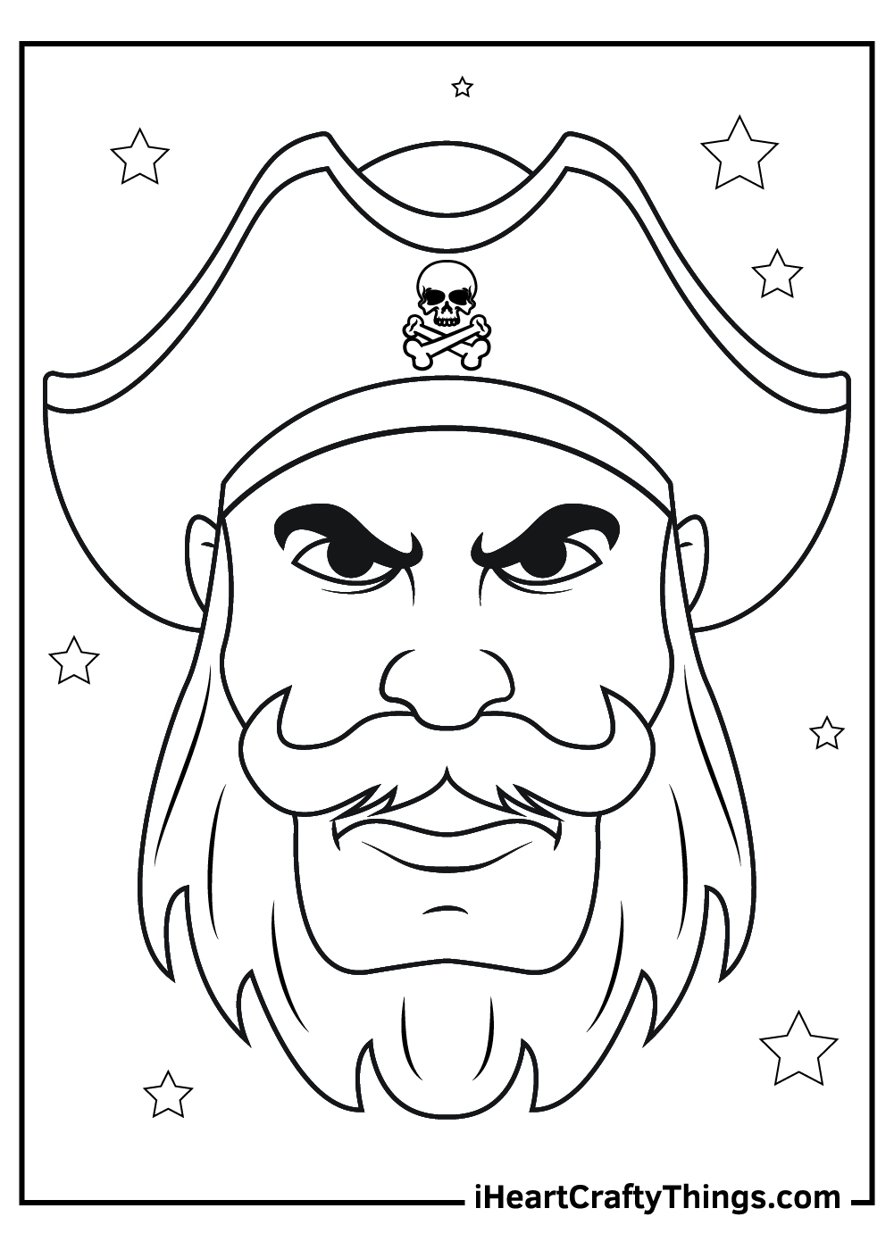Pirates coloring pages free printables