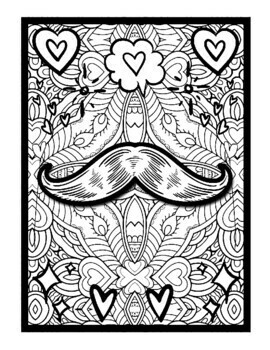 Barber tools mindfulness mandala coloring pages barber printable coloring pdf
