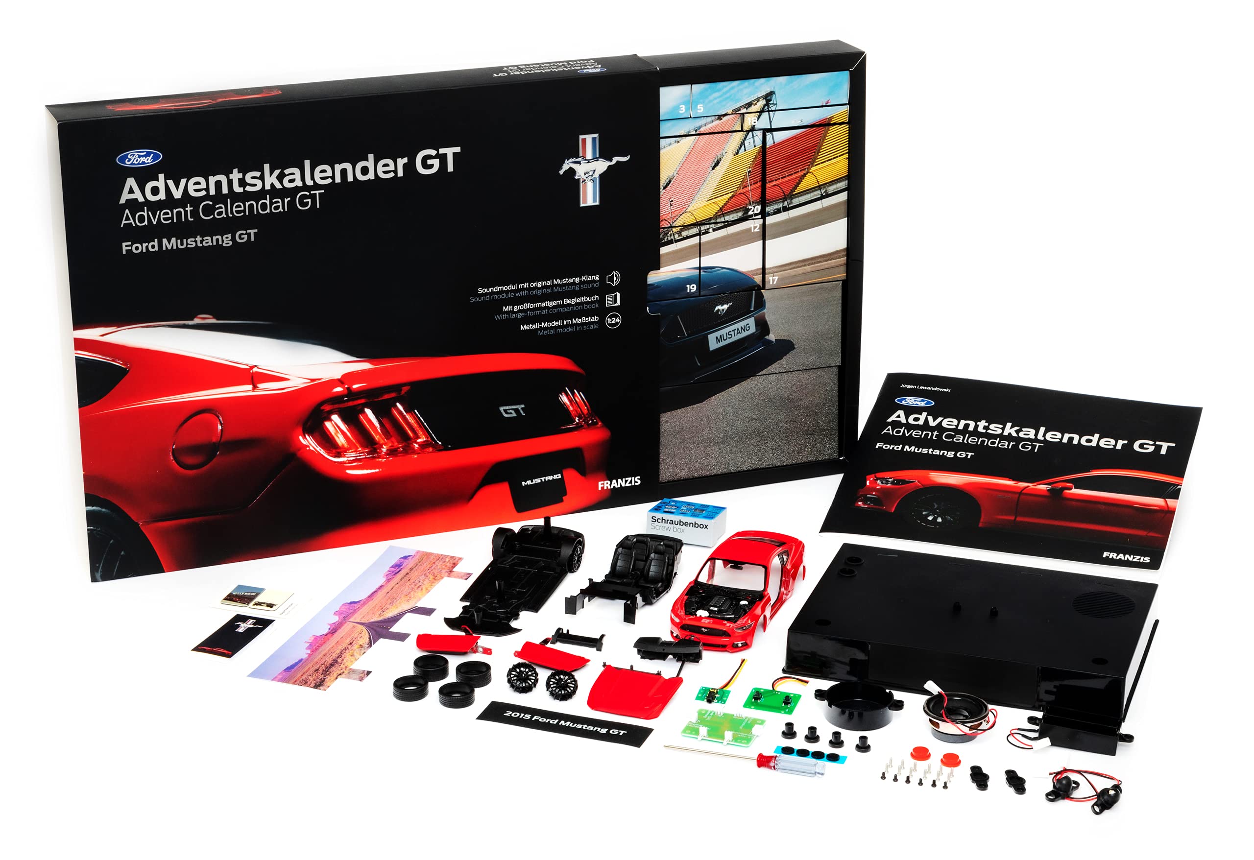 Ford mustang gt advent calendar arts crafts sewing