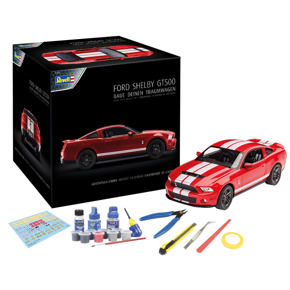 Revell ford shelby gt scale advent calendar model kit