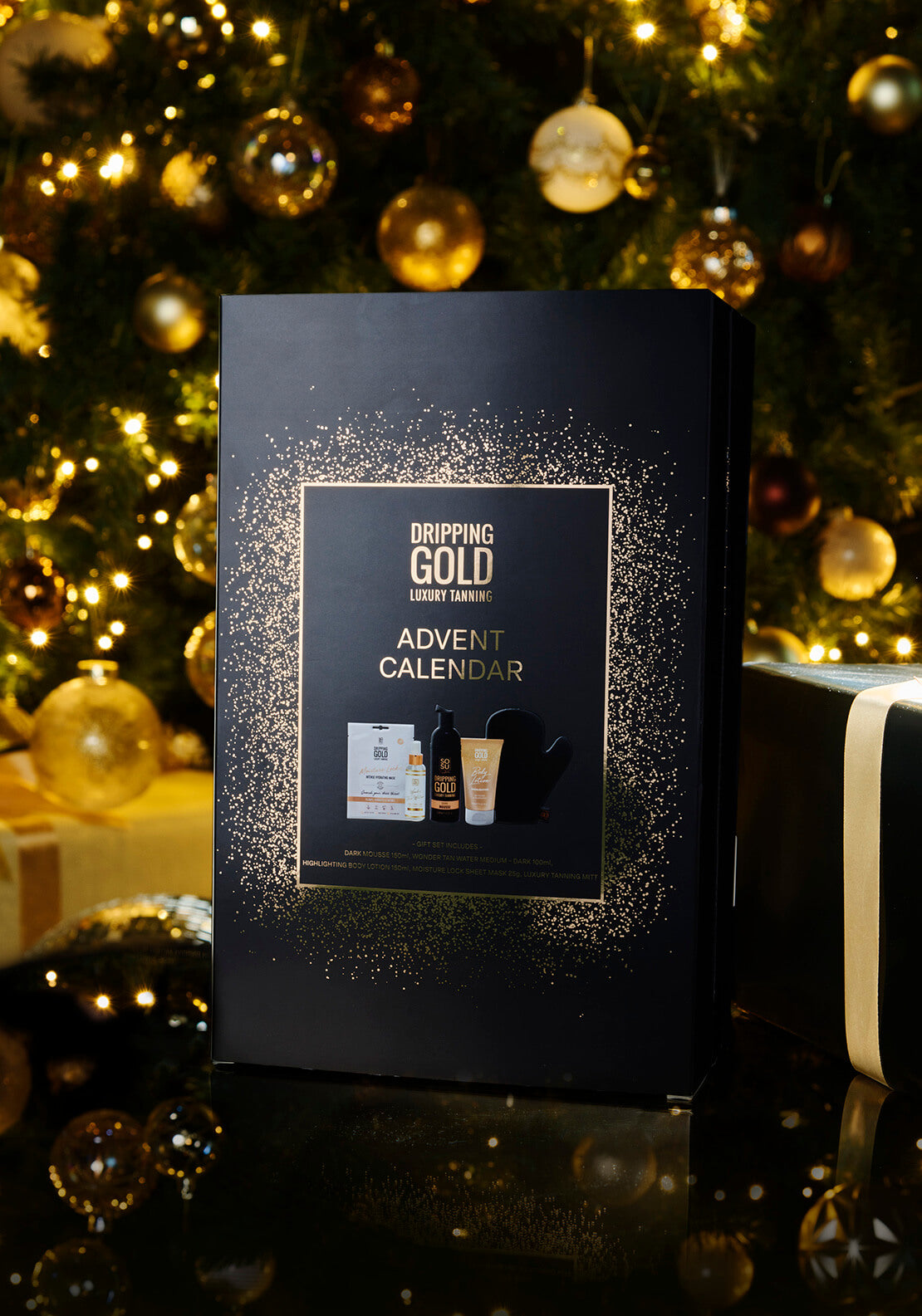 Dripping gold advent calendar â department stores
