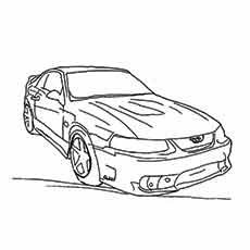 Top free printable muscle car coloring pages online